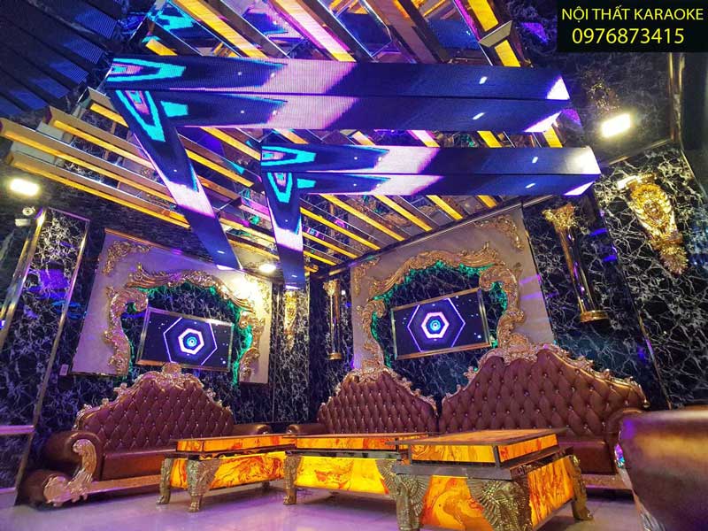 ban cổ điển phong karaoke sang trong dat tien
