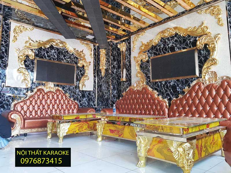 Bàn ghế cổ điển karaoke