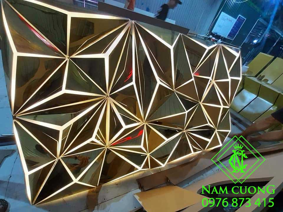 mica hút nổi ốp inox