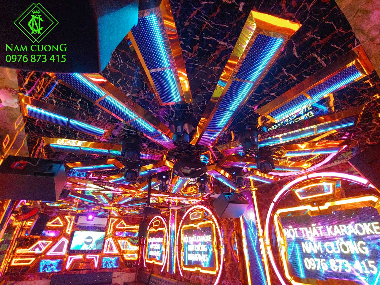 đèn led p10 p5 karaoke