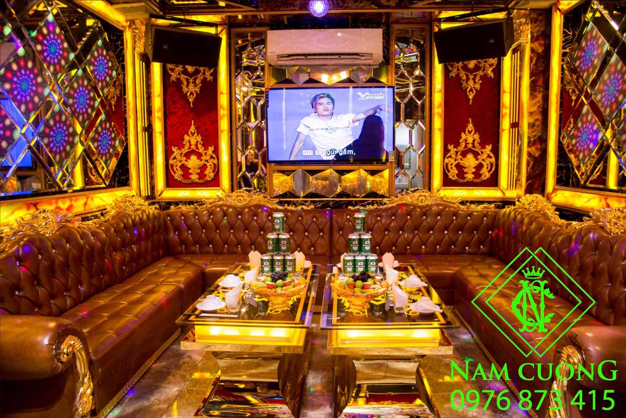 Mẫu phòng karaoke gia đình hoàng gia mới nhất