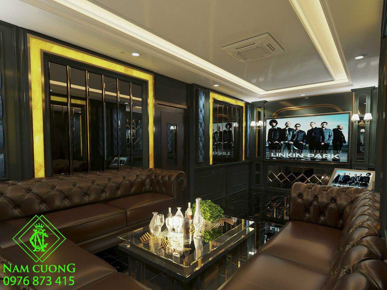 phòng nghe nhạc gia đình