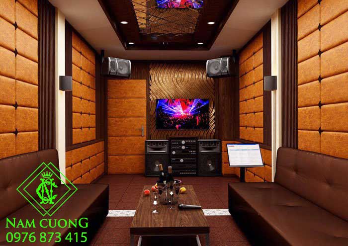 thiết kế mẫu phòng karaoke gia đình giá rẻ