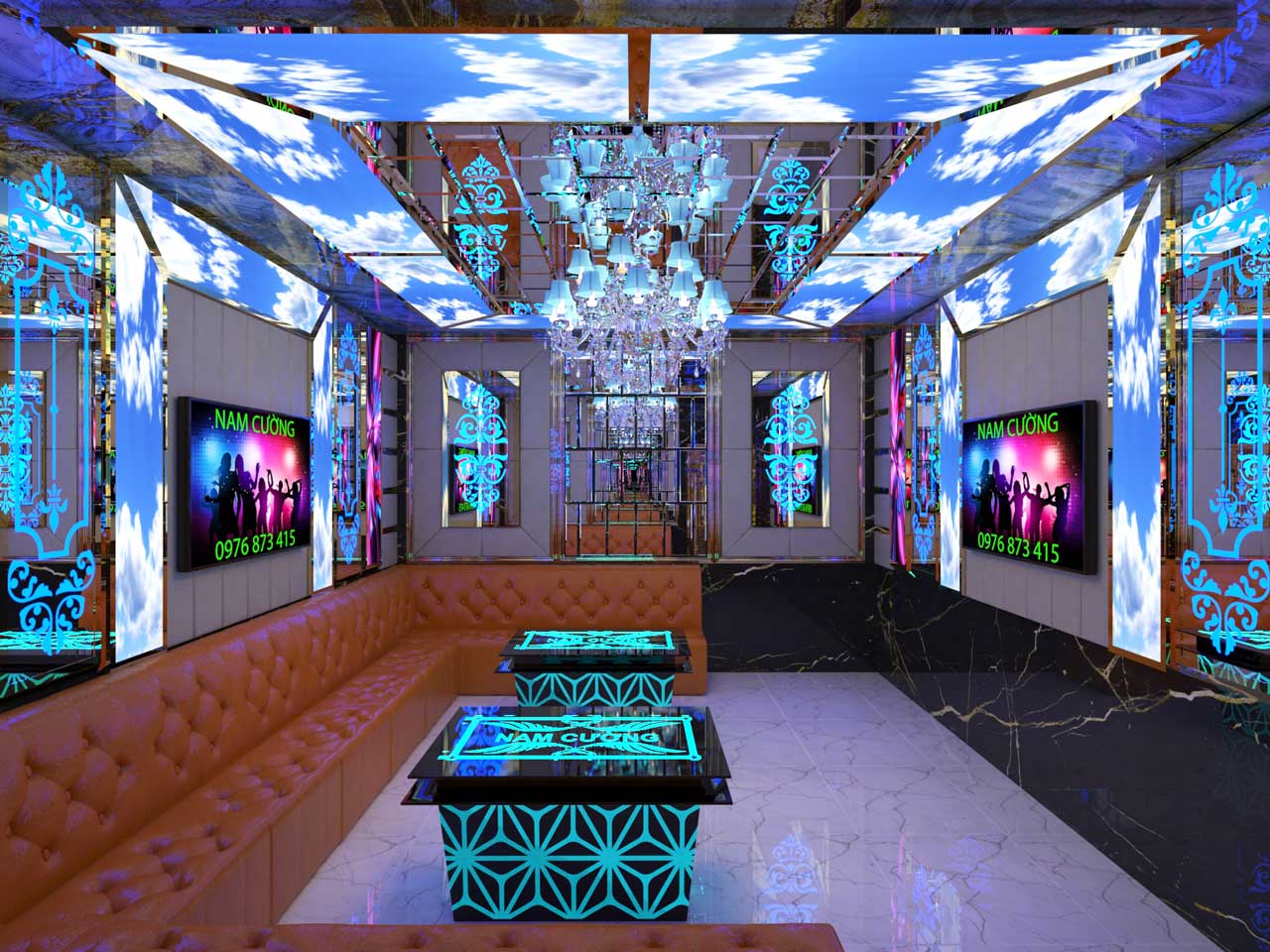 Phòng karaoke gia đình sang trọng mới nhất 2024